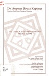 The Lucille N. Austin Memorial Lecture, October 10, 1995 by Augusta Souza Kappner