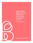 Maximizing Every Child's Potential in the First 1,000 Days of Life: A Landscape Analysis
