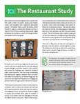 The Restaurant Study