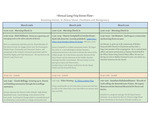 2021 Virtual Long Trip Itinerary by Bank Street Division of Continuing Education