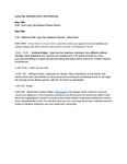Long Trip 2023 Oral History Itinerary by Bank Street Division of Continuing Education